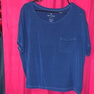 American Eagle Soft & Sexy Distressed Shirt